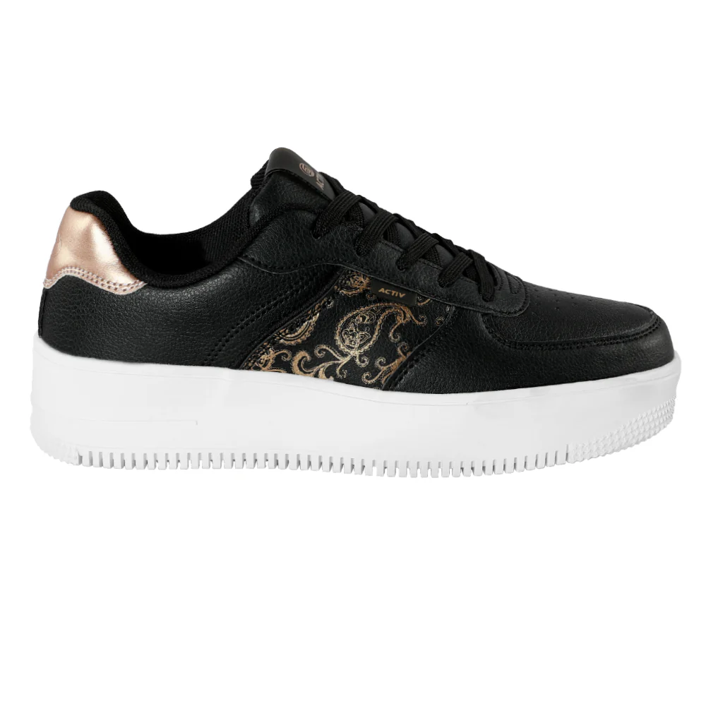 ACTIV AIRFORCE SHOES - BLACK - Image 2