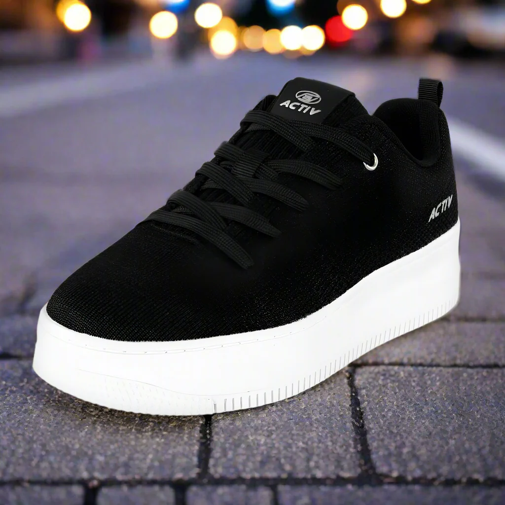 ACTIV AIRFORCE SHOES - BLACK