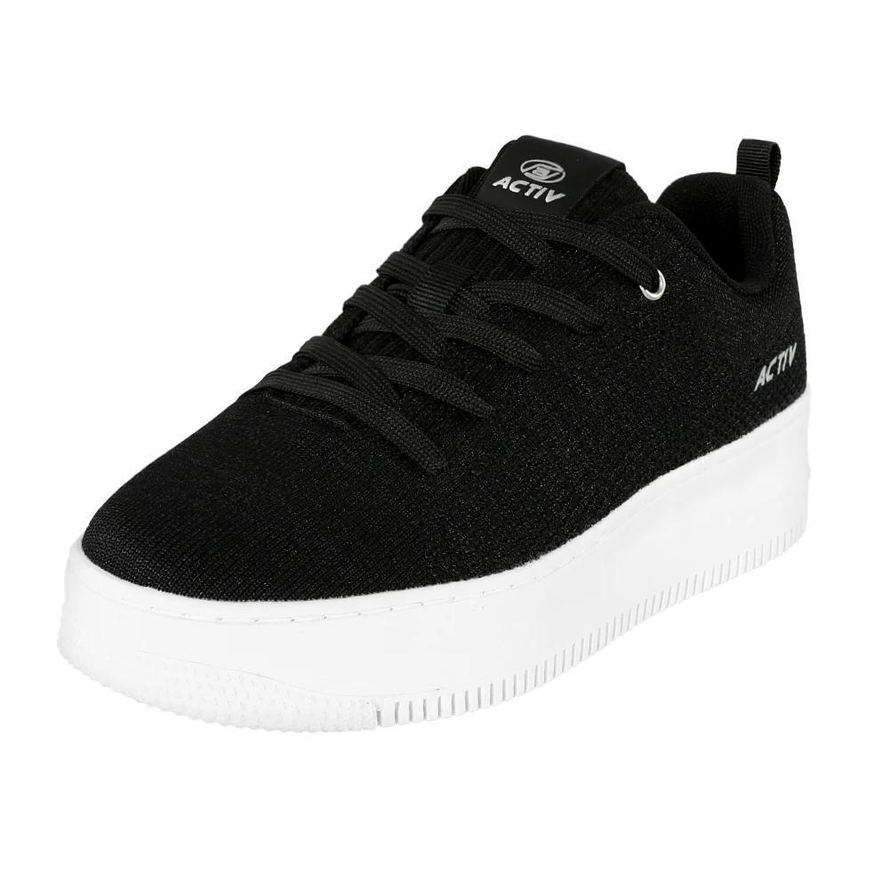 ACTIV AIRFORCE SHOES - BLACK - Image 3
