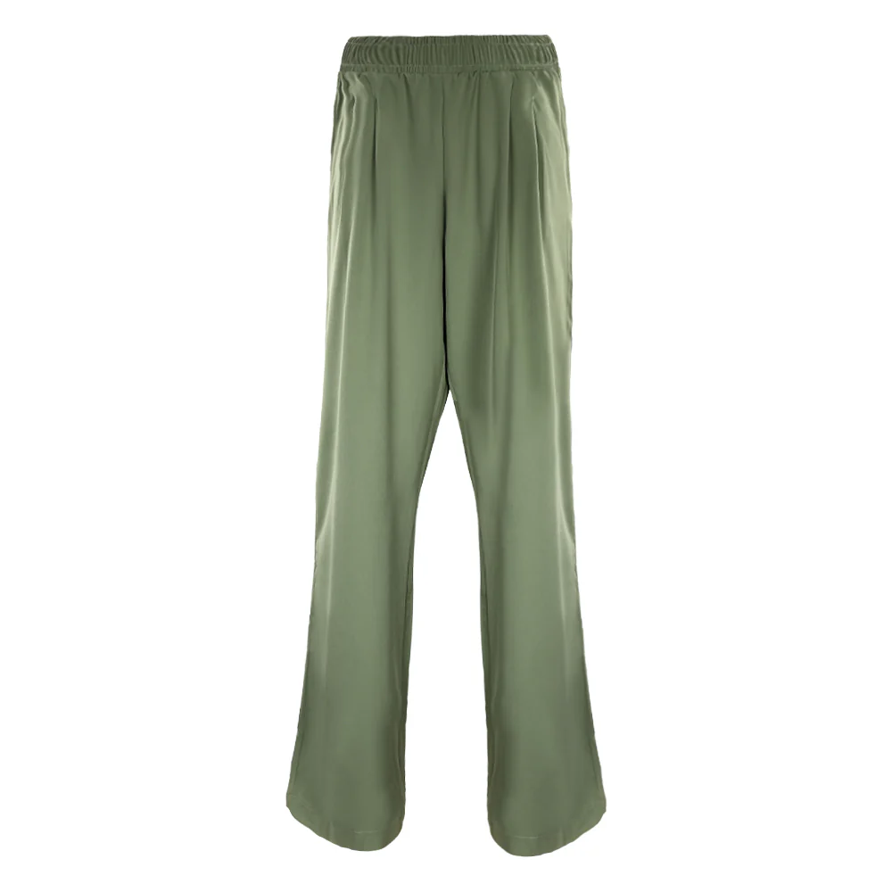 ACTIV BASIC CASUAL PANTS - L.OLIVE - Image 2