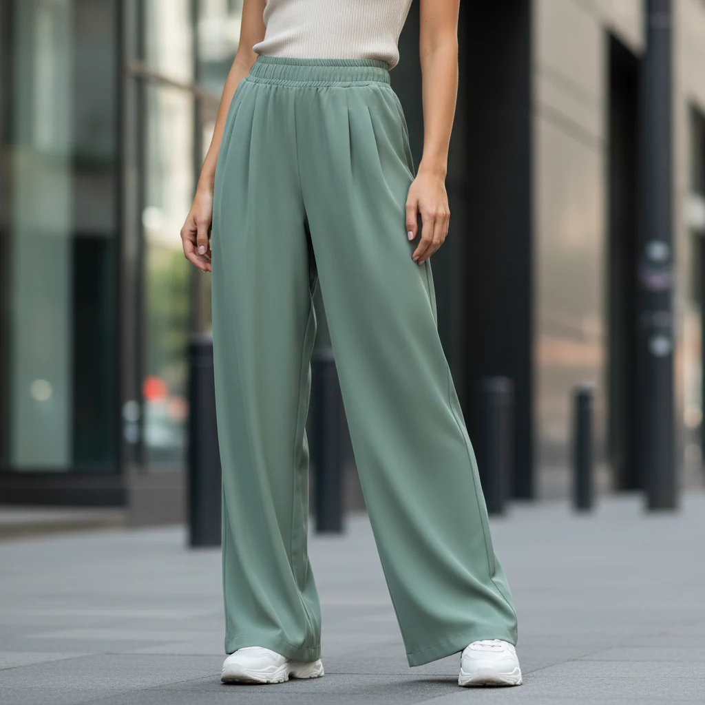 ACTIV BASIC CASUAL PANTS - MINT