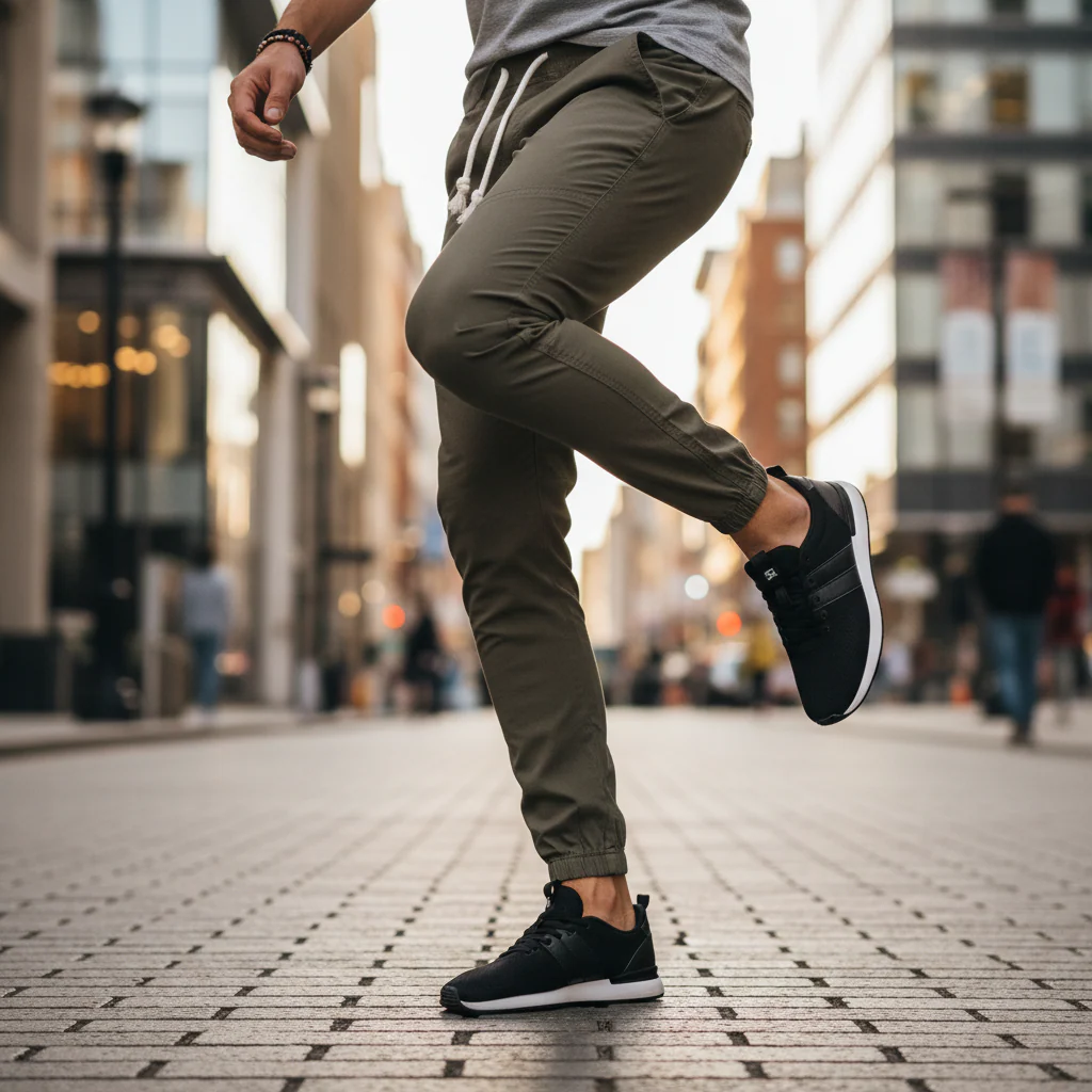 ACTIV BASIC GABARDINE PANTS - OLIVE