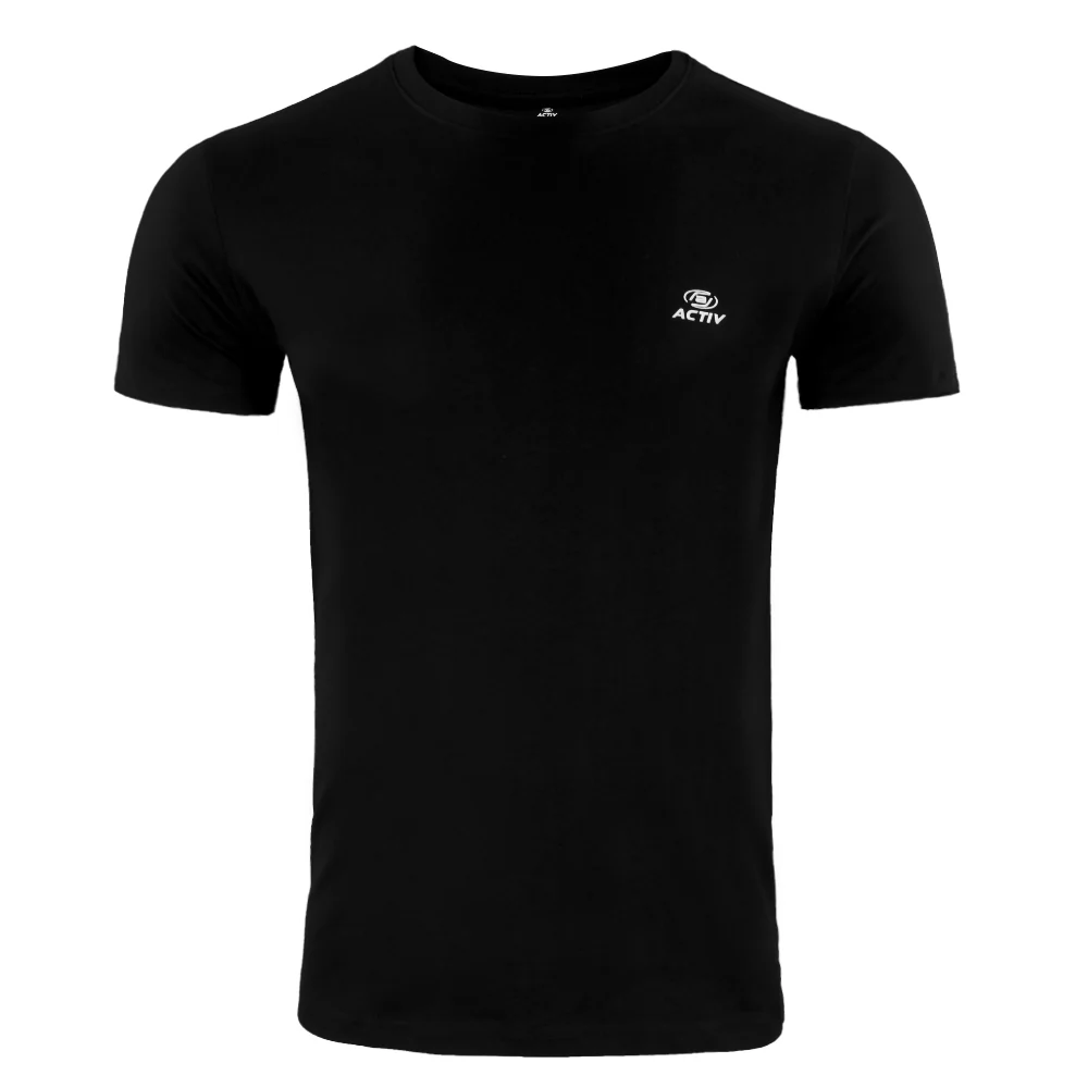 ACTIV BASIC H.S T-SHIRT - BLACK - Image 2