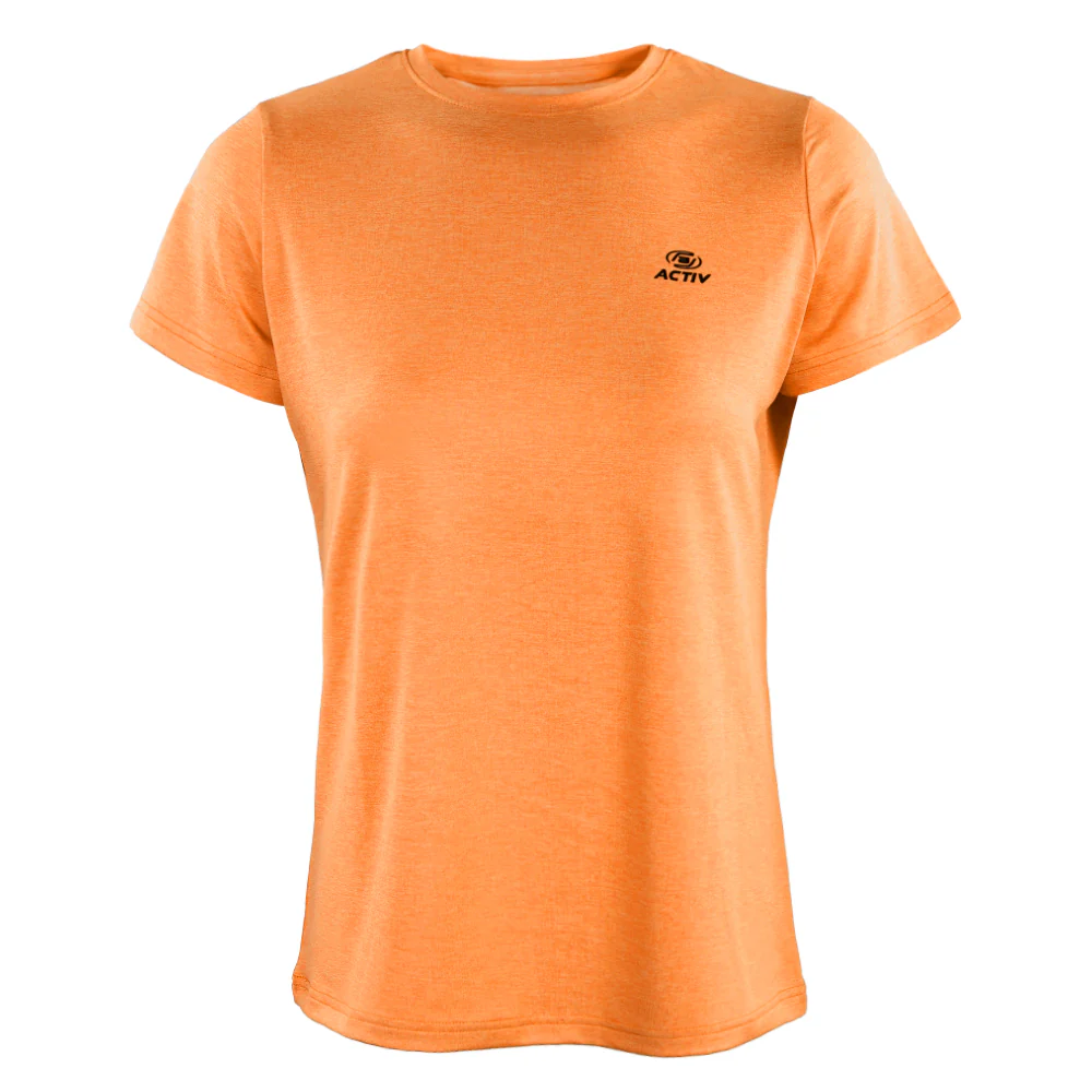 ACTIV BASIC H.S T-SHIRT - ORANGE - Image 2