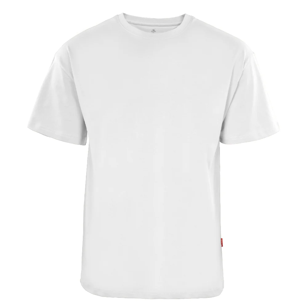 ACTIV BASIC R.NECK - OVERSIZE T-SHIRT - WHITE - Image 2