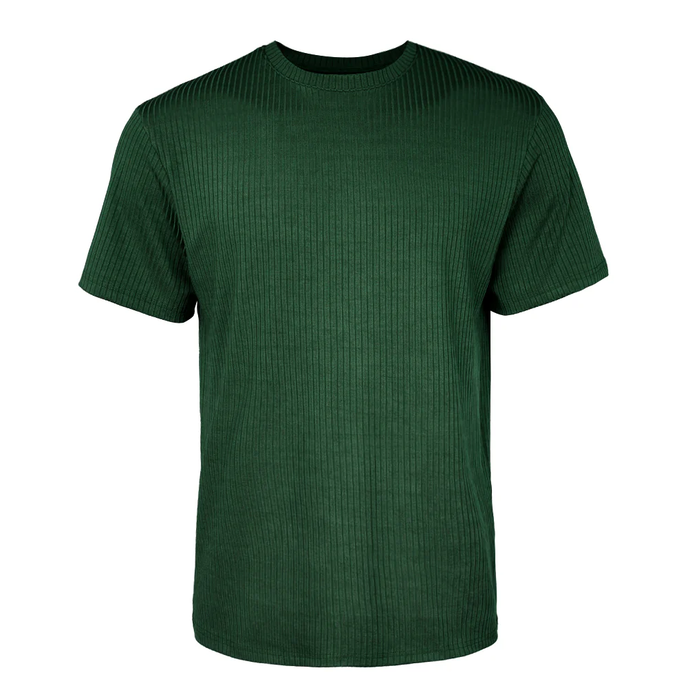 ACTIV BASIC R.NECK T-SHIRT - OLIVE - Image 2