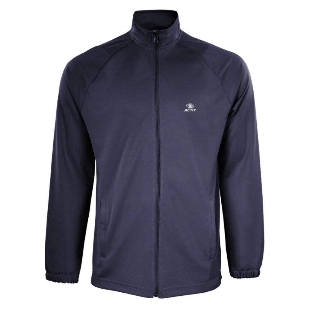 ACTIV BASIC ZIPPER TRACKSUIT - NAVY - Image 3