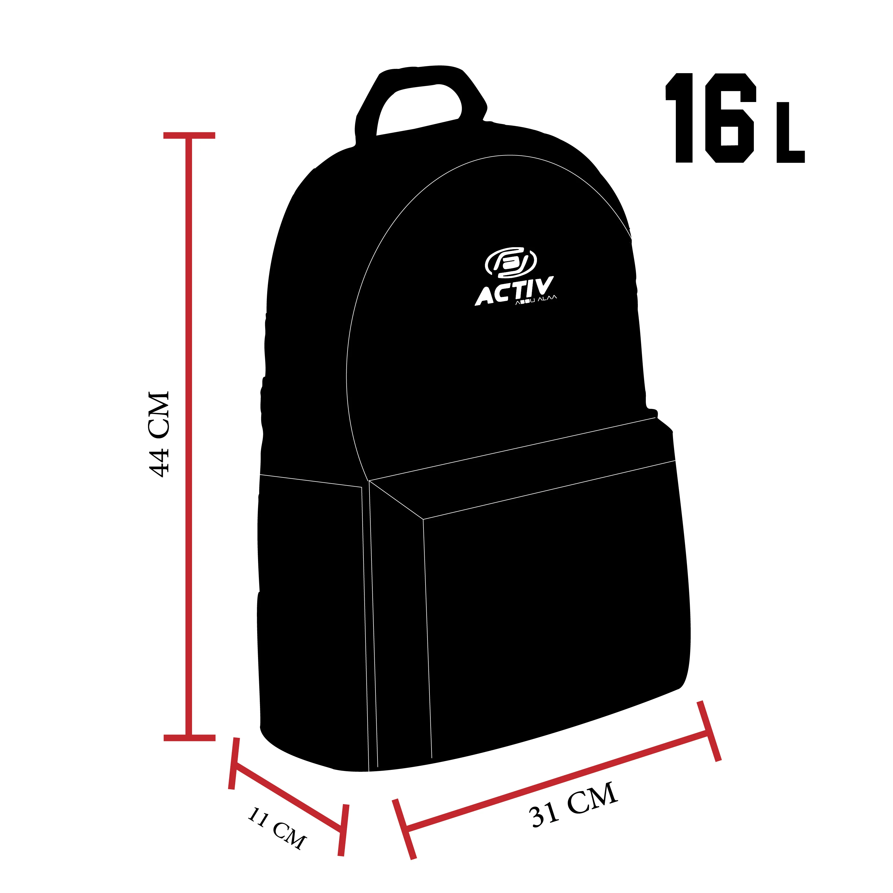 ACTIV BTS BACKPACK - BLUE - Image 4