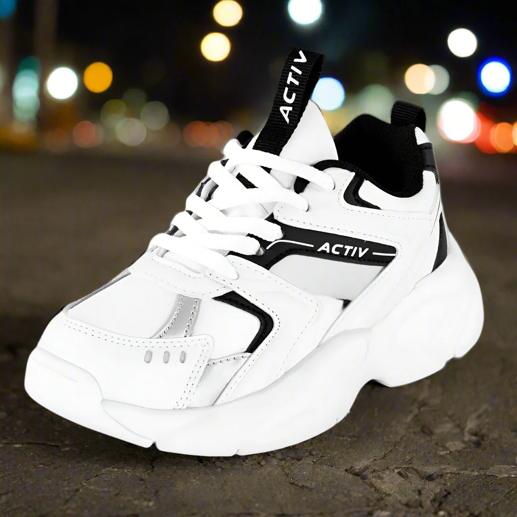 ACTIV BTS SHOES - WHITE