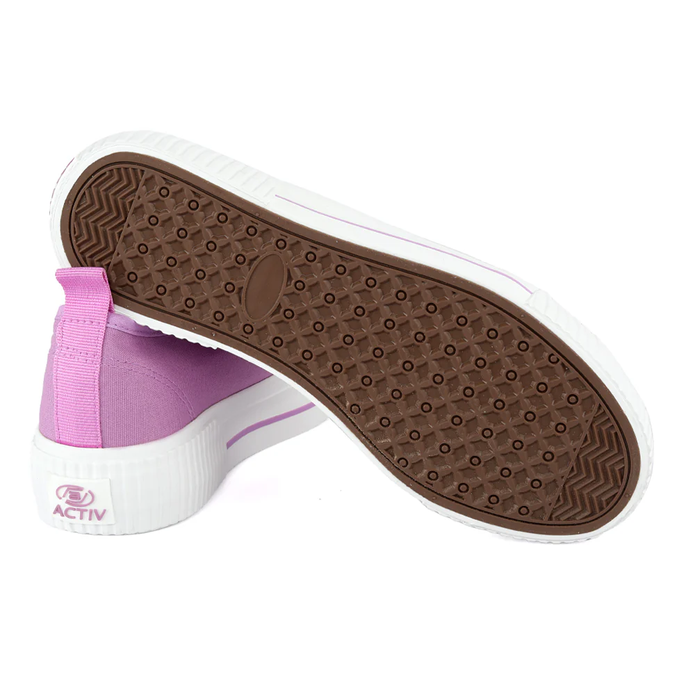 ACTIV CANVAS SHOES - PURPLE - Image 5