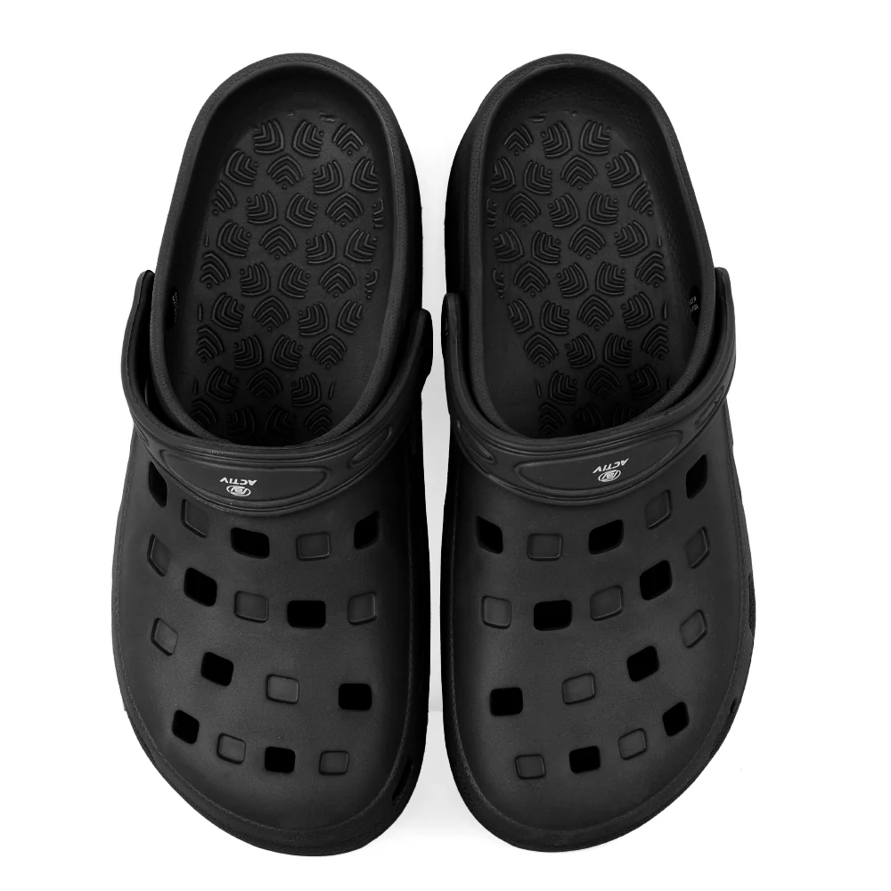 ACTIV CLOGS - BLACK - Image 2