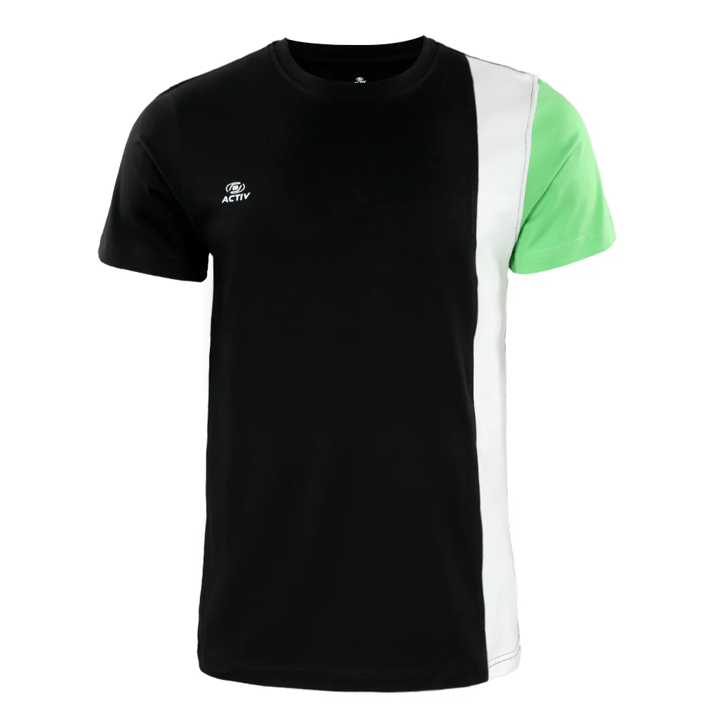 ACTIV CROW R.NECK T-SHIRT - BLACK - Image 2
