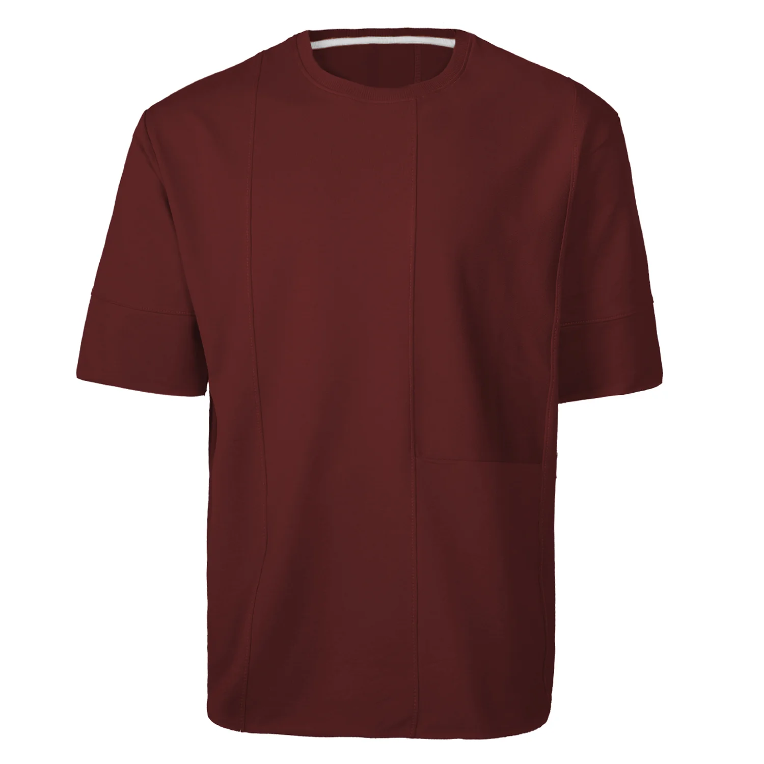 ACTIV CROW R.NECK T-SHIRT - BURGUNDY