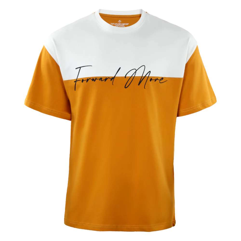ACTIV CROW R.NECK T-SHIRT - CAMEL - Image 2