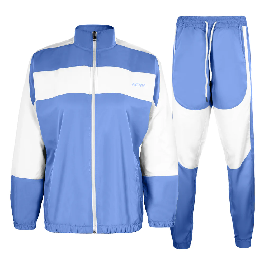 ACTIV CROW ZIPPER TRACKSUIT - SKYBLUE - Image 2