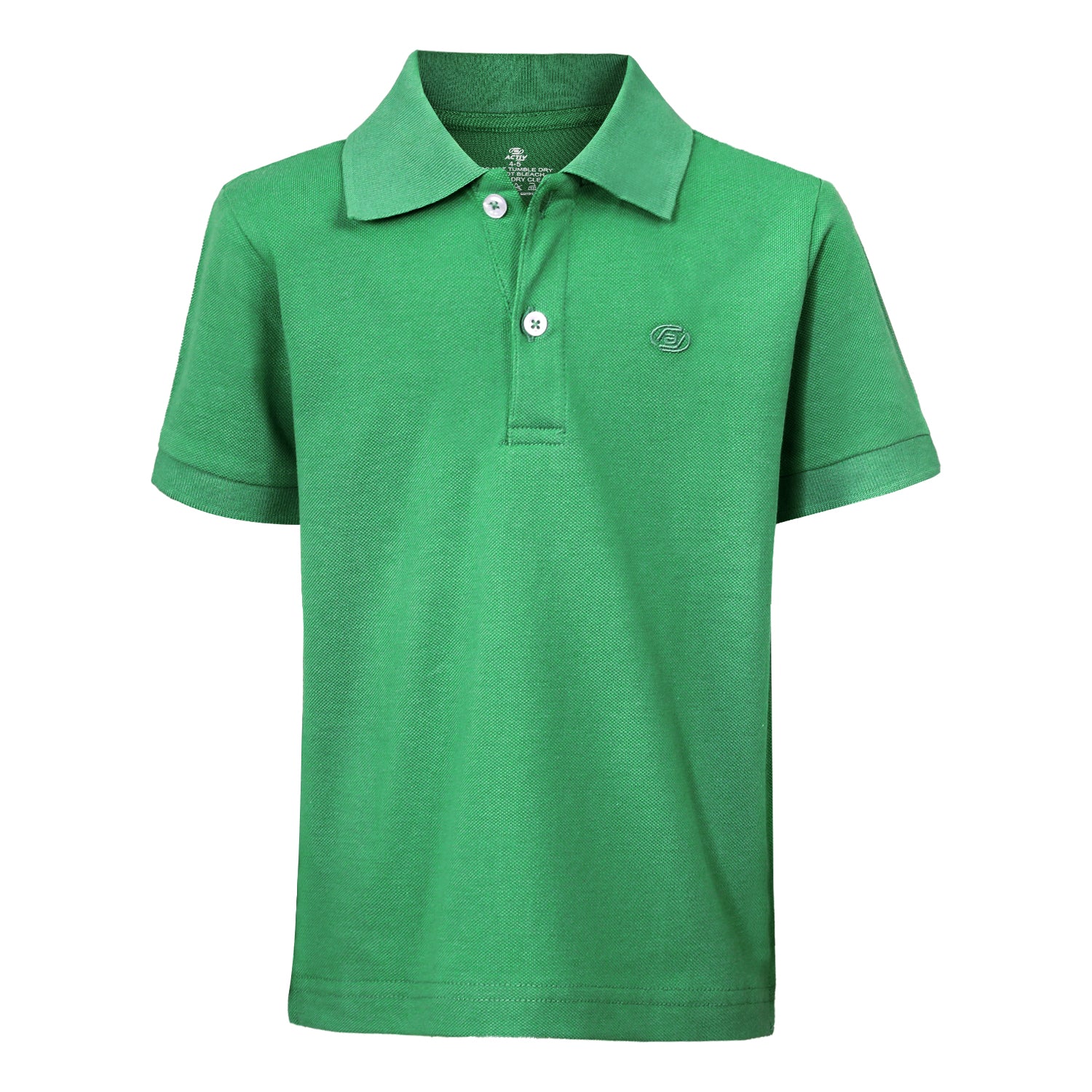 ACTIV EMB CASUAL POLO - GREEN - Image 2