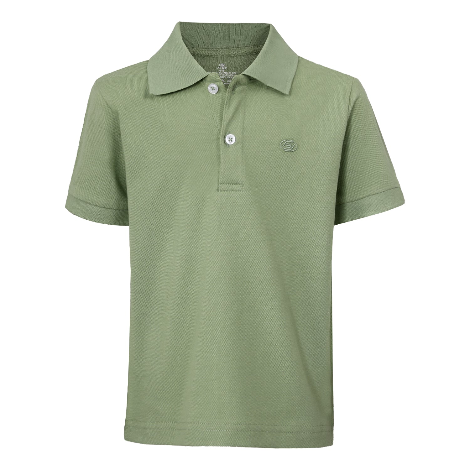 ACTIV EMB CASUAL POLO - MINT - Image 2