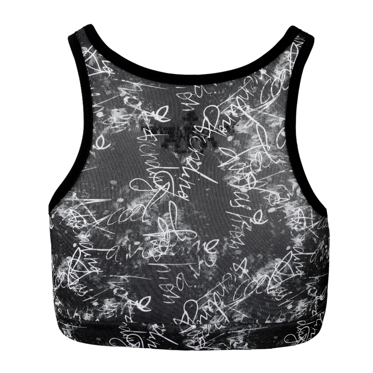 ACTIV F.COVER SPORTS BRA - BLACK - Image 3