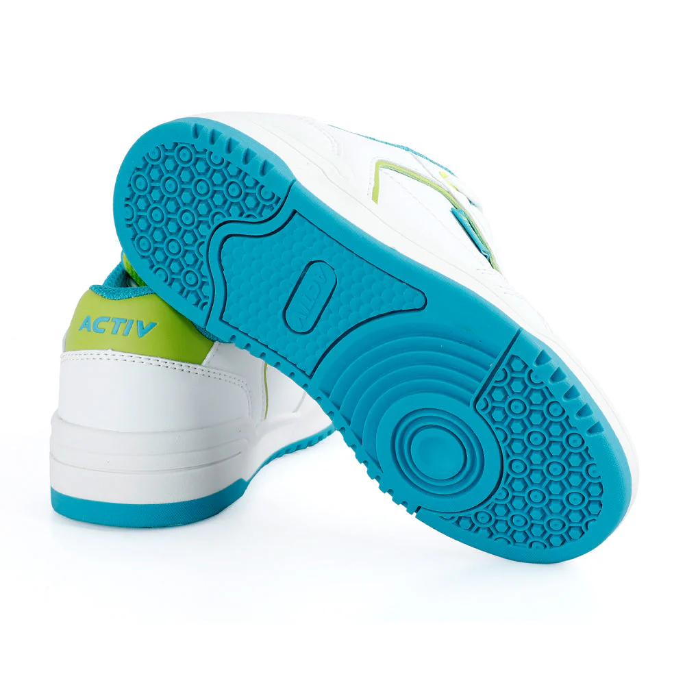 ACTIV FASHION SHOES - White*Blue - Image 4