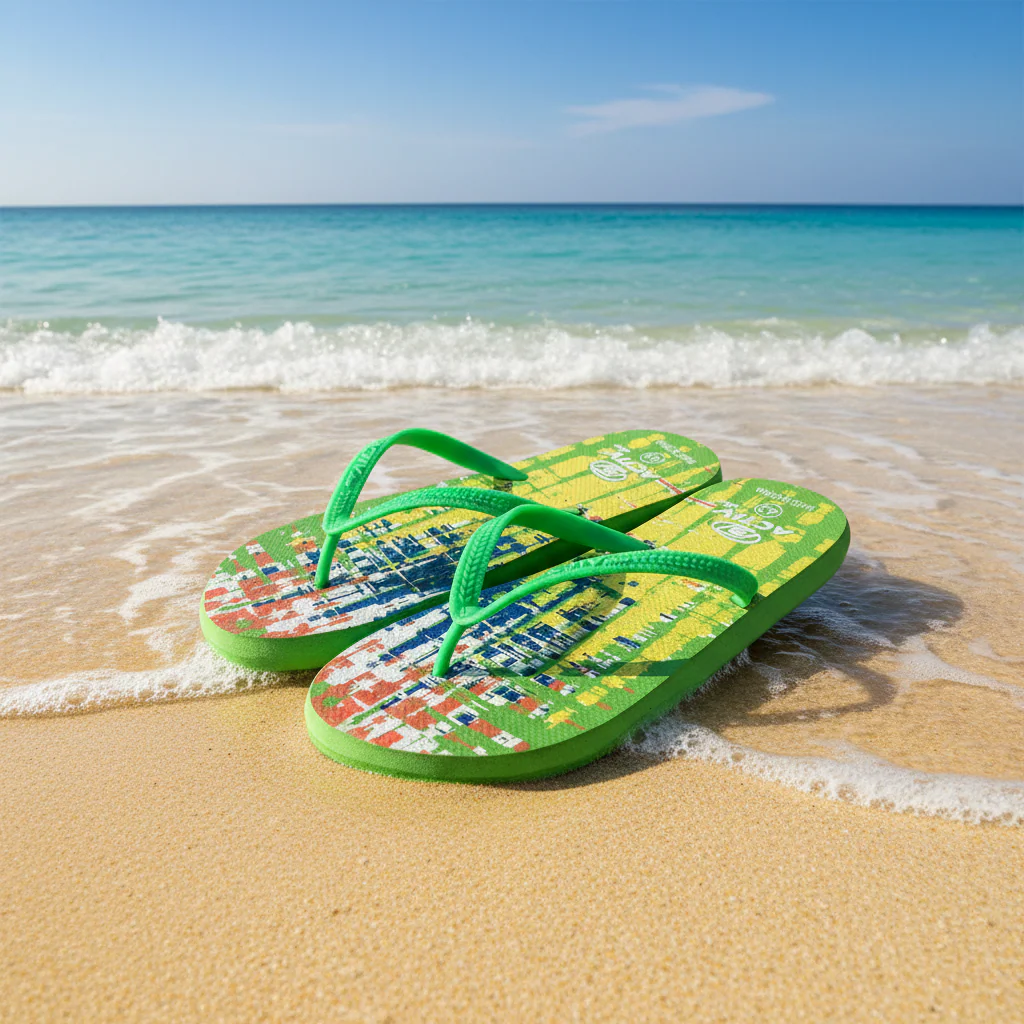 ACTIV FLIP FLOP SLIPPER - GREEN