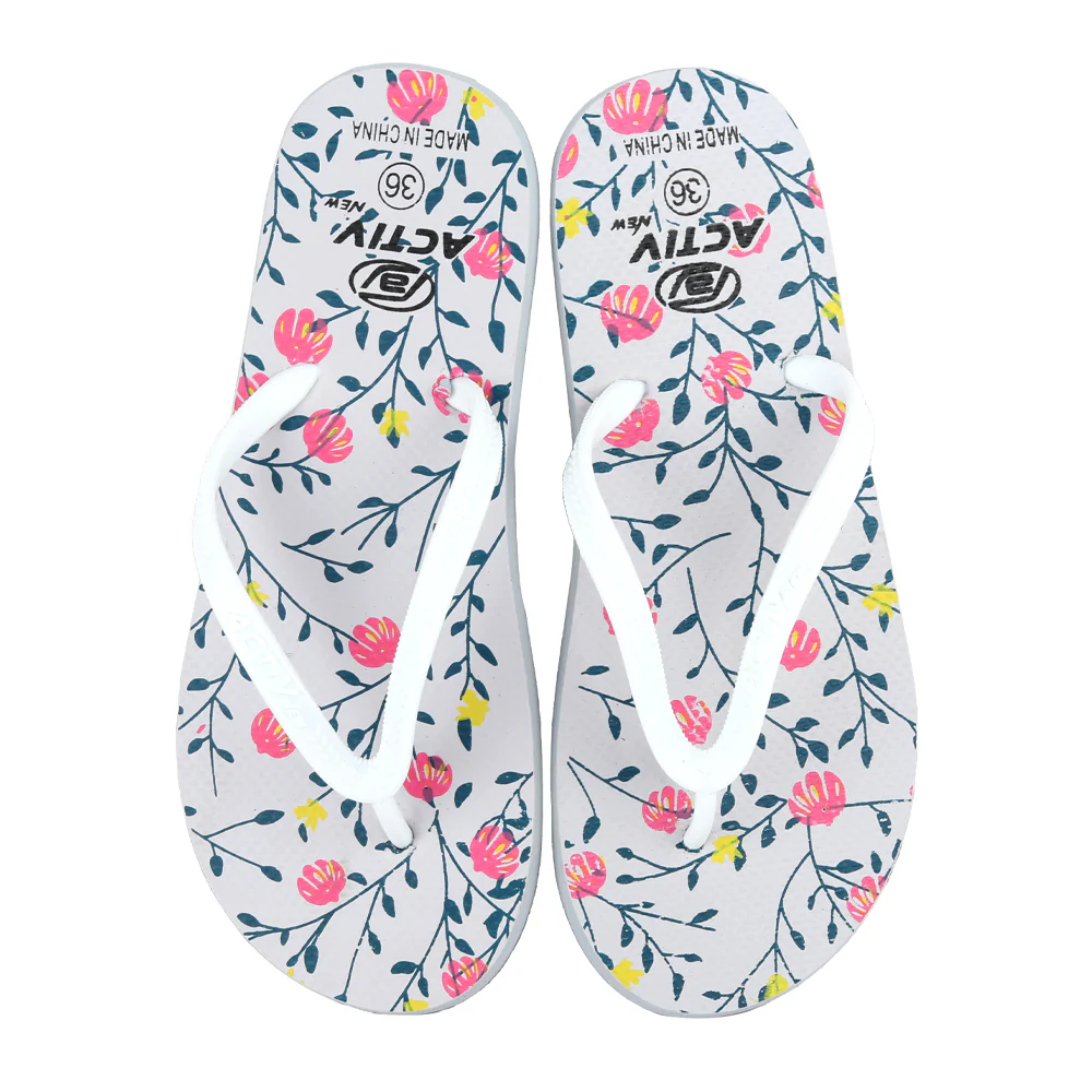 ACTIV FLIP FLOP SLIPPER - WHITE - Image 2