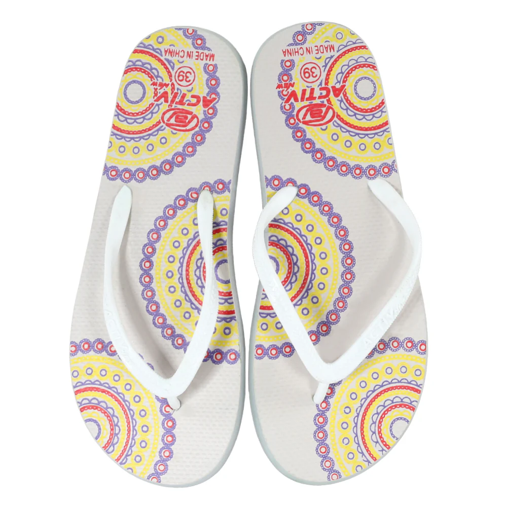 ACTIV FLIP FLOP SLIPPER - WHITE - Image 3