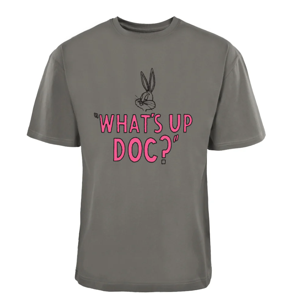 ACTIV GRAPHIC R.NECK -OVRSIZE T-SHIRT - D.GREY - Image 3