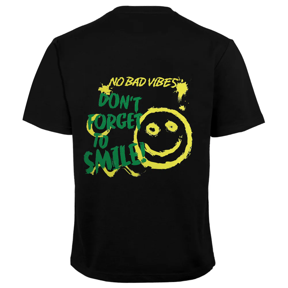 ACTIV GRAPHIC R.NECK T-SHIRT - BLACK - Image 3