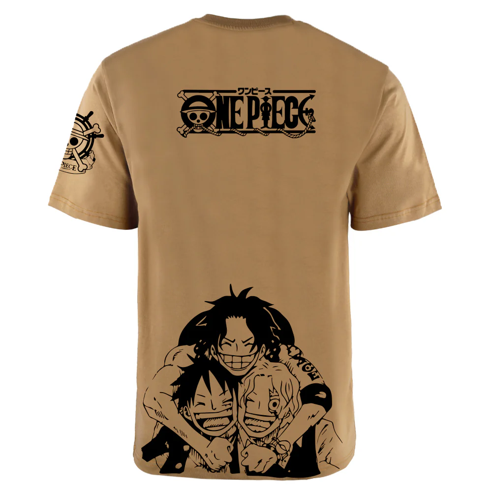 ACTIV GRAPHIC R.NECK T-SHIRT - CAMEL - Image 3
