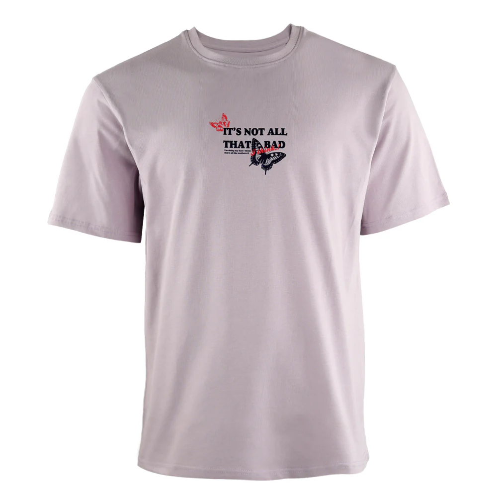 ACTIV GRAPHIC R.NECK T-SHIRT - LAVANDER - Image 2