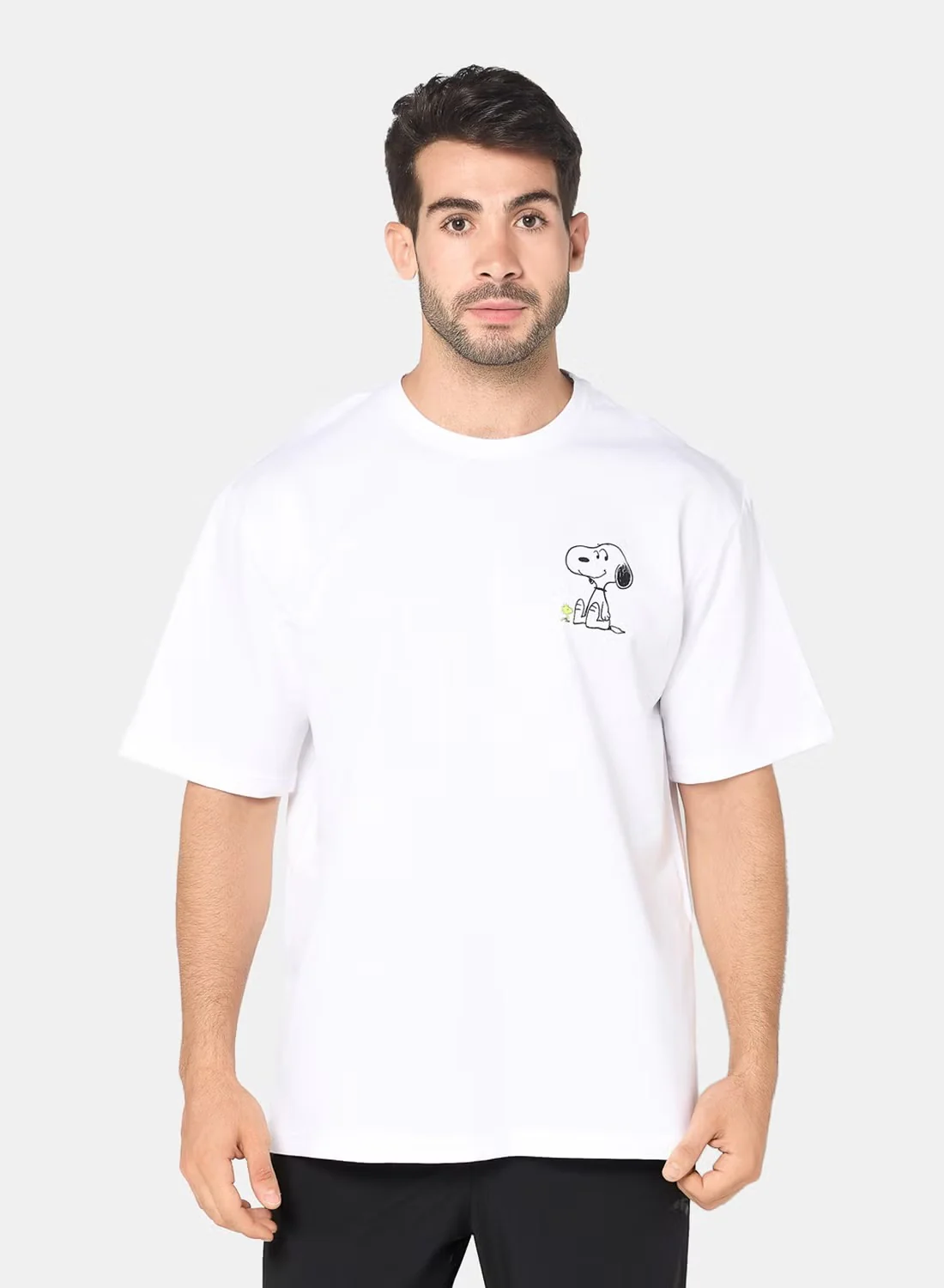 ACTIV GRAPHIC R.NECK T-SHIRT - WHITE - Image 5