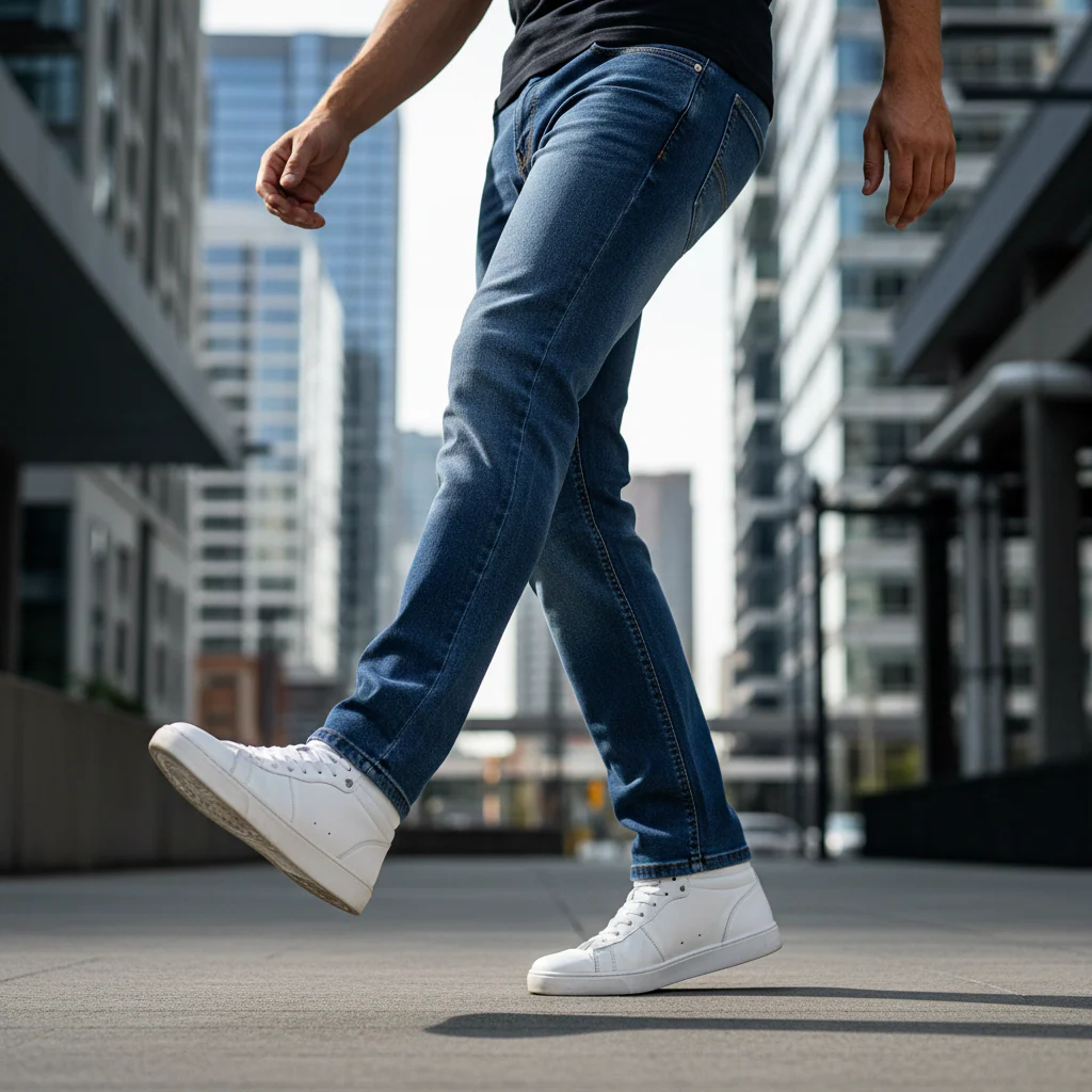 ACTIV JEANS REGULAR PANTS - STONE