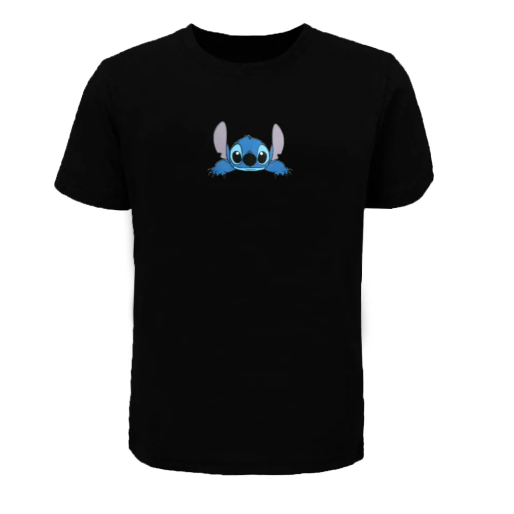 ACTIV GRAPHIC R.NECK T-SHIRT - BLACK