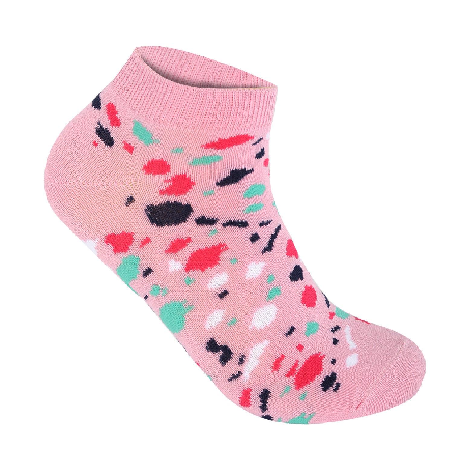 ACTIV KIDS PACK ANKEL SOCKS *3 - pink*sky blue*yellow - Image 4