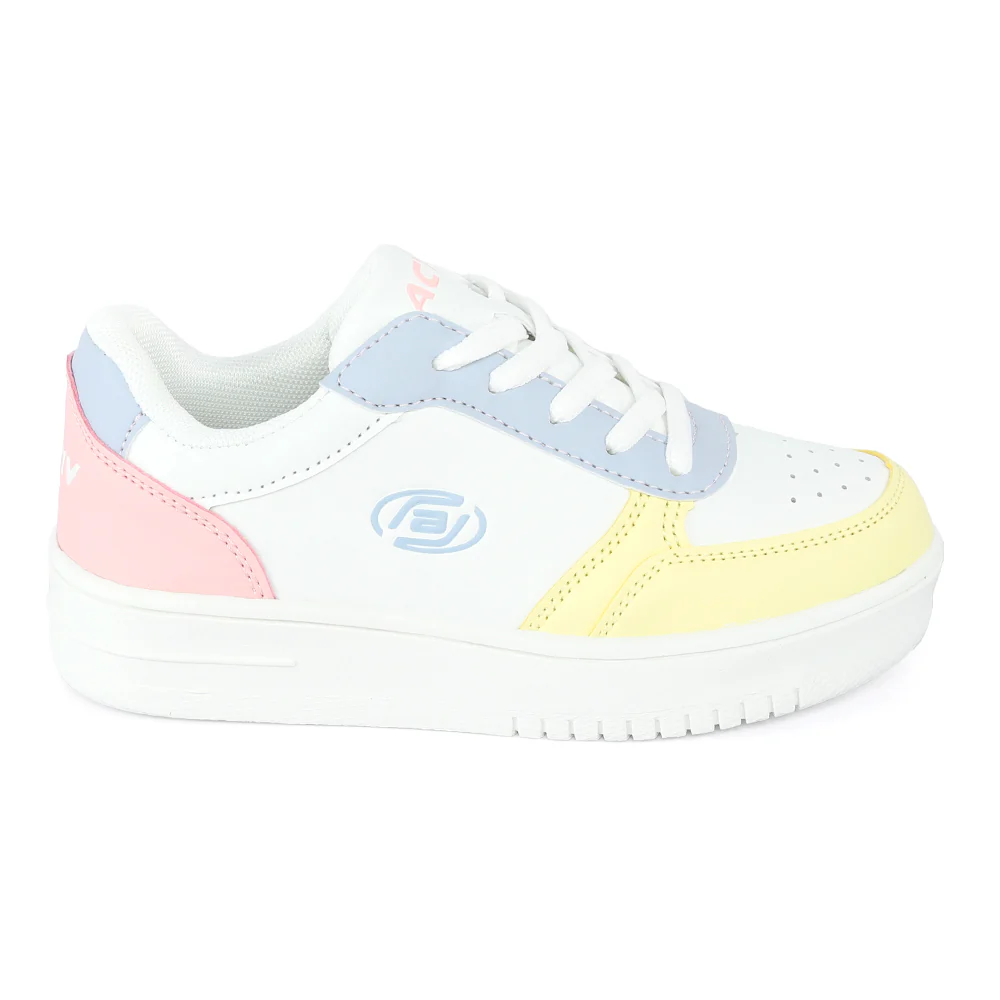 ACTIV LIFE STYEL SHOES - WHITE*COLOURS - Image 2