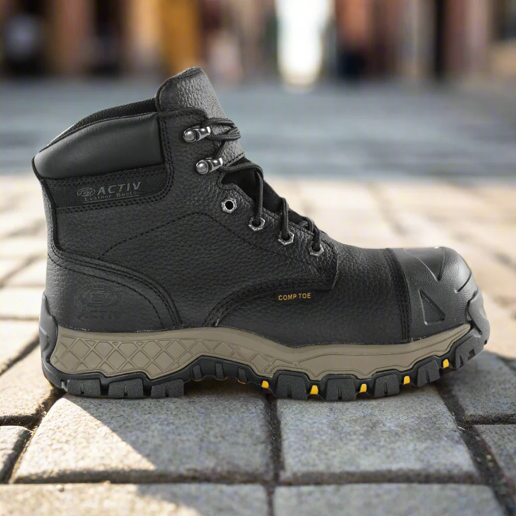 ACTIVNEW SAFETY BOOT - BLACK - Image 4