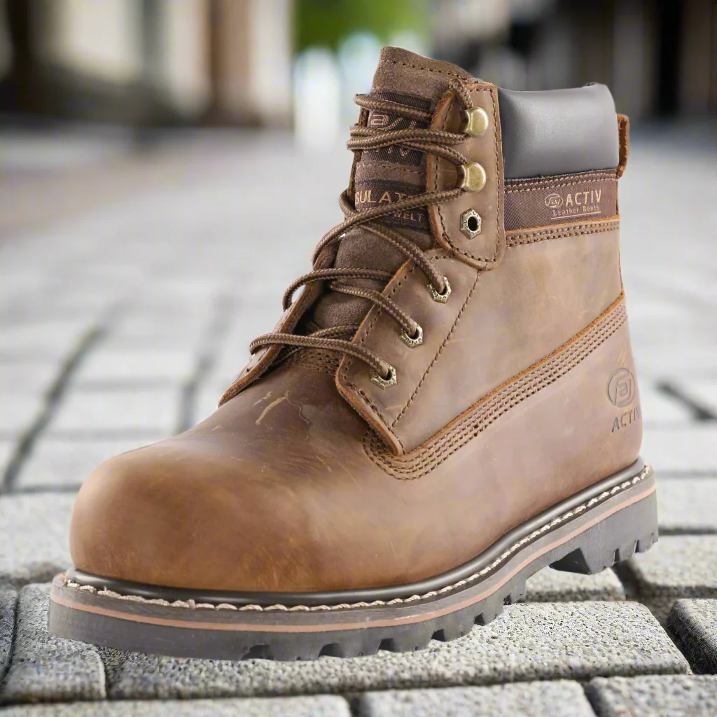 ACTIV SAFETY BOOT - L.Brown - Image 4