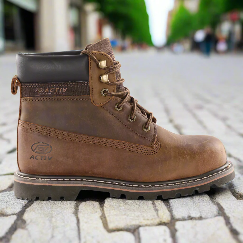 ACTIV SAFETY BOOT - L.Brown - Image 5