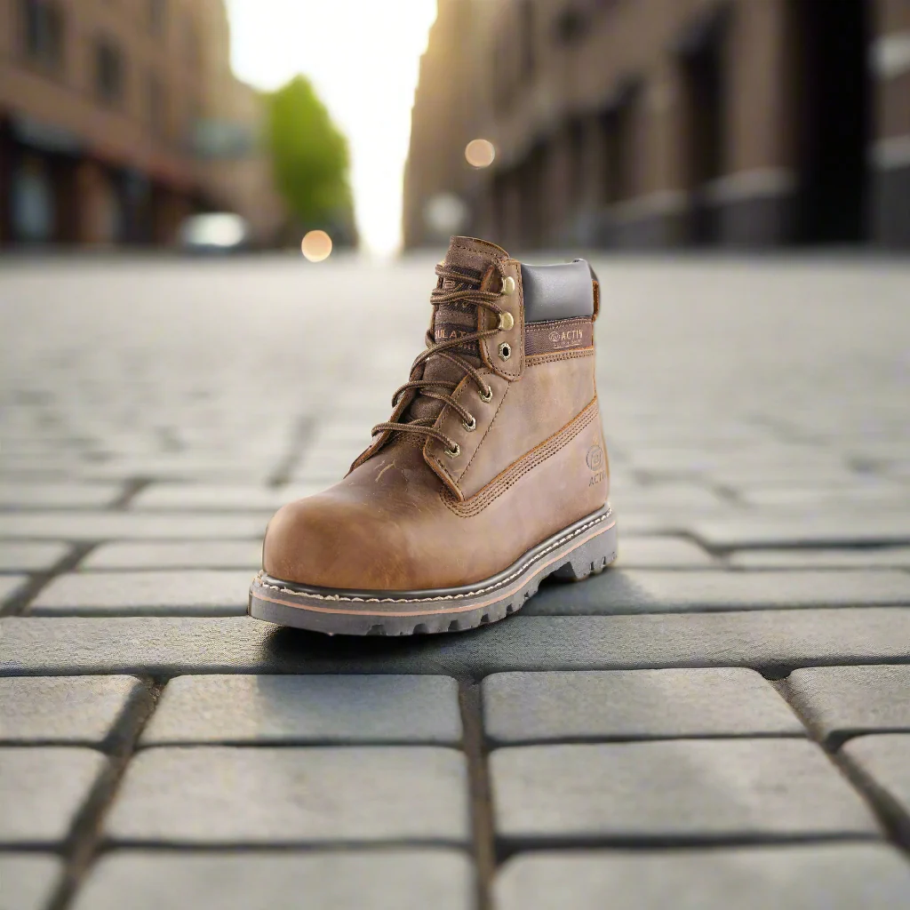ACTIV SAFETY BOOT - L.Brown - Image 7