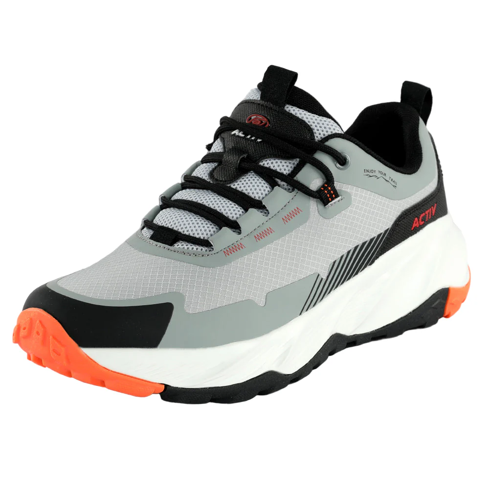 ACTIV RUNNING SHOES - GREY - Image 3