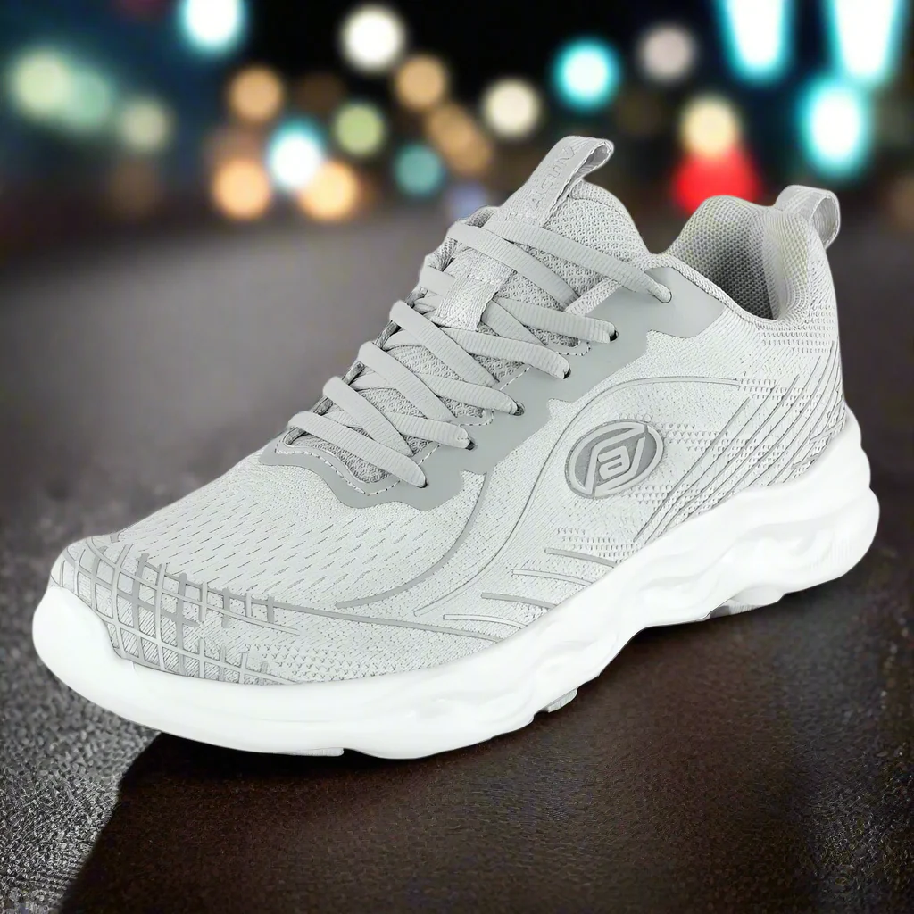 ACTIV RUNNING SHOES - LT.GREY