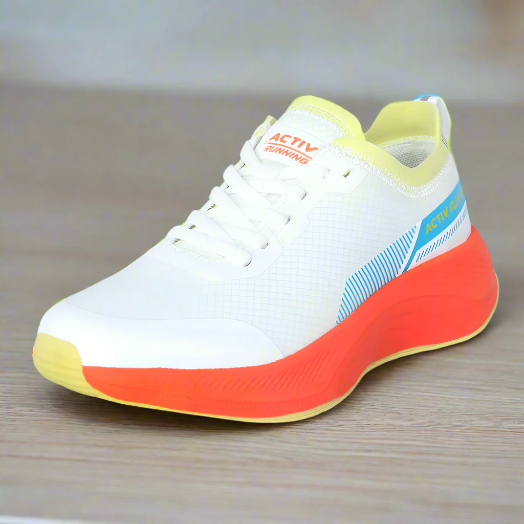 ACTIV RUNNING SHOES - WHITE