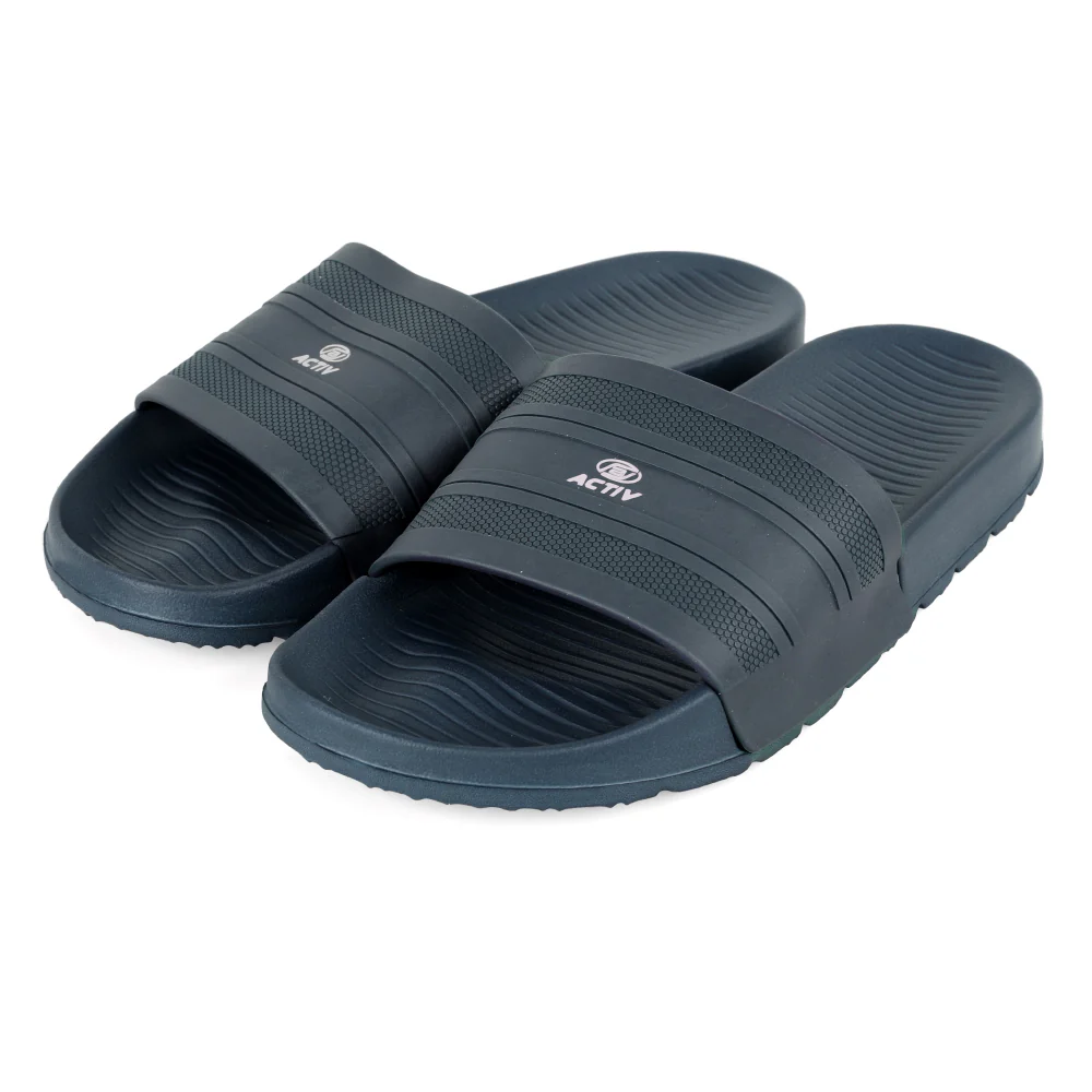ACTIV SLIDE SLIPPER - NAVY - Image 3
