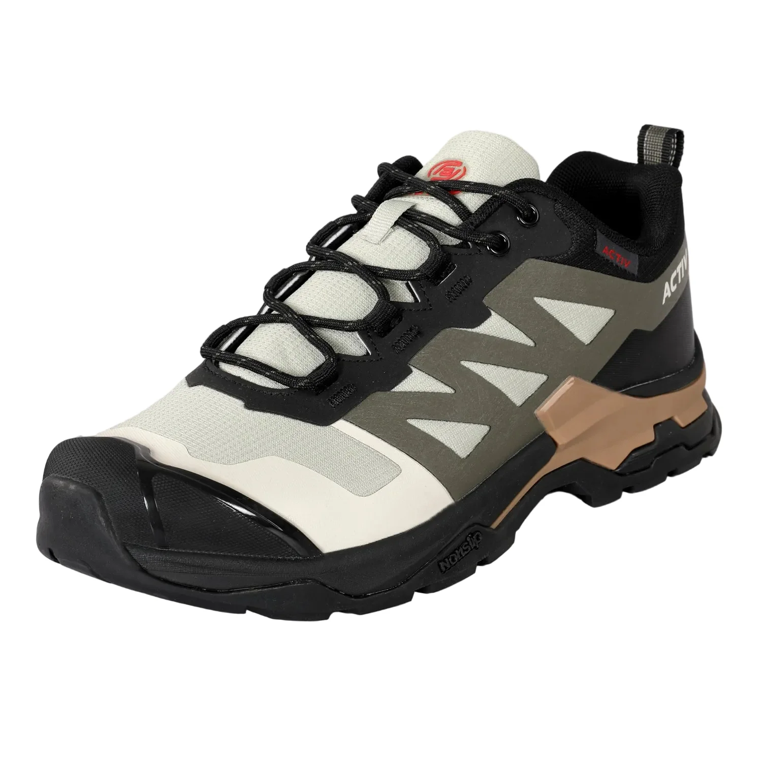 ACTIV TREKKING SHOES - BLK*KAKI - Image 2