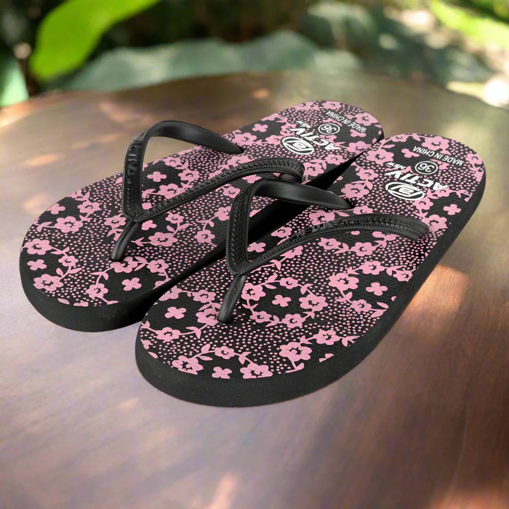 ACTIV FLIP FLOP SLIPPER - BLACK - Image 3