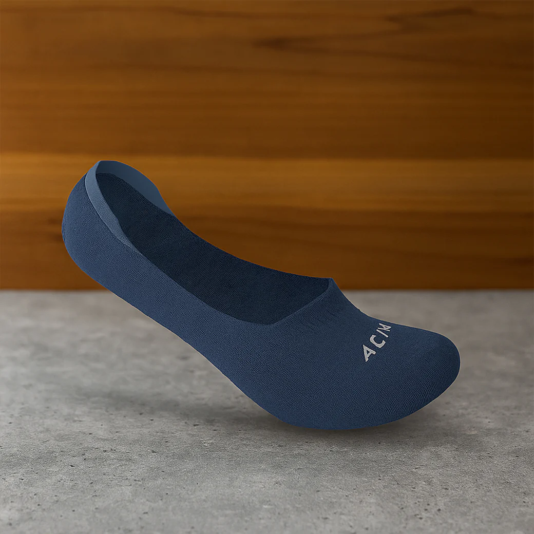 ACTIV WOMENS BALLERINA SOCKS - NAVY