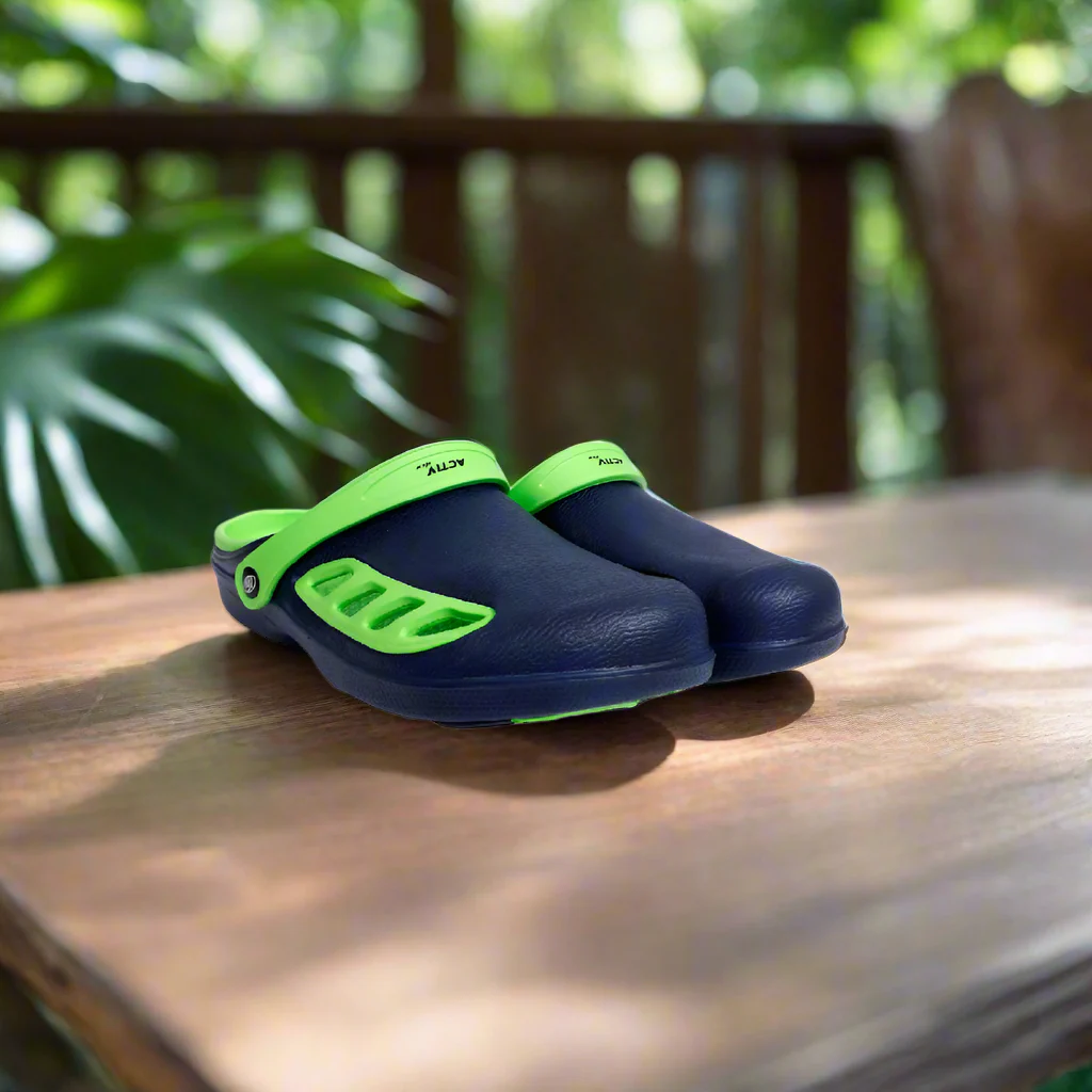 ACTIVNEW CLOGS - NAVY - Image 3