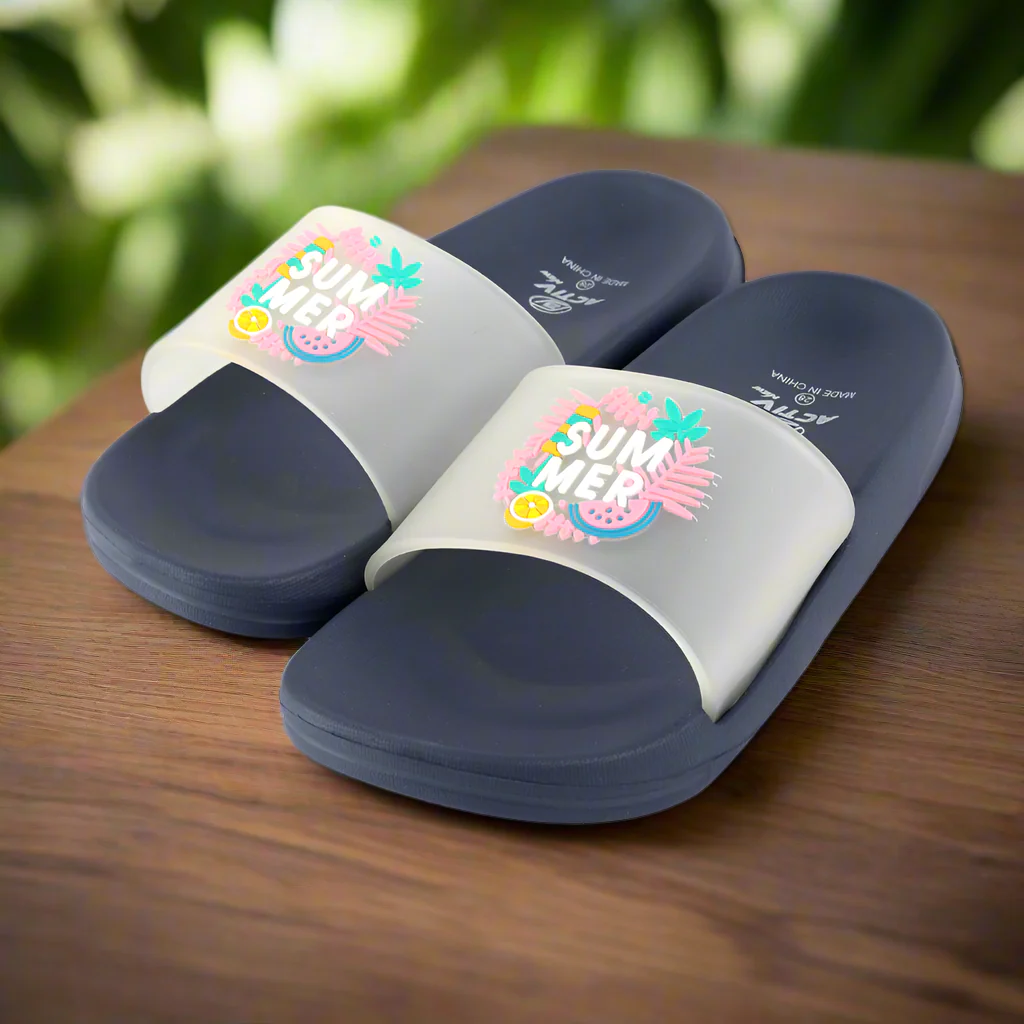 ACTIVNEW KIDS SLIPPER - NAVY