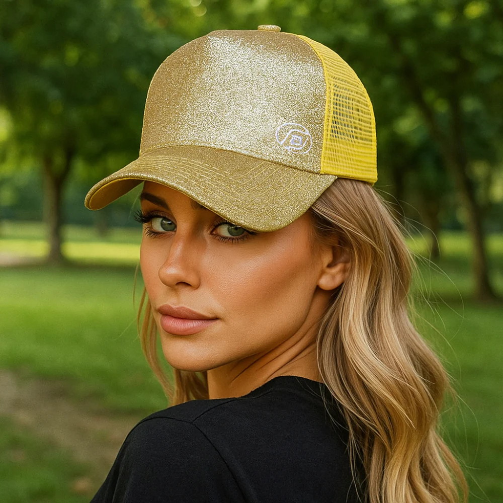 ACTIVNEW LADY'S SNAP CAP - YELLOW