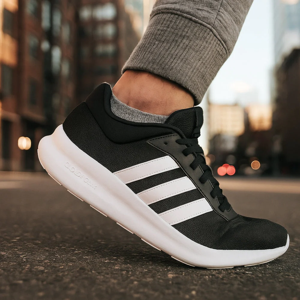 ADIDAS LITE RACER 4.0 SHOES - CBLACK